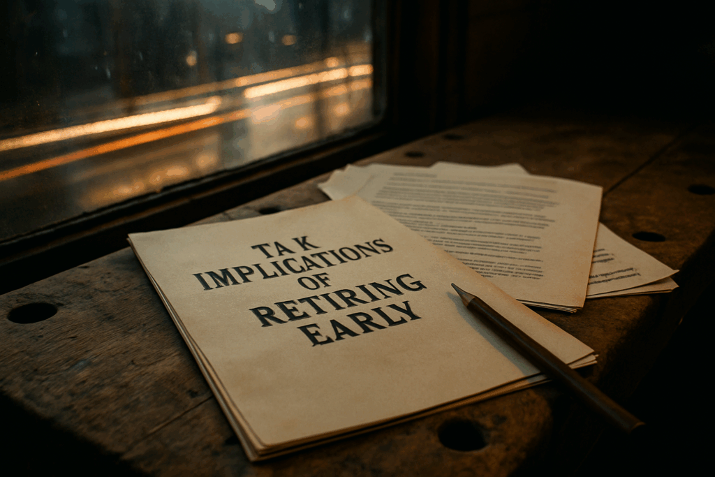early retirement taxes